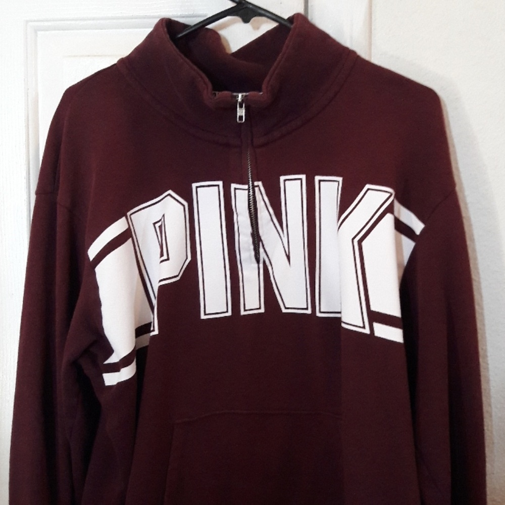 Pink pull over